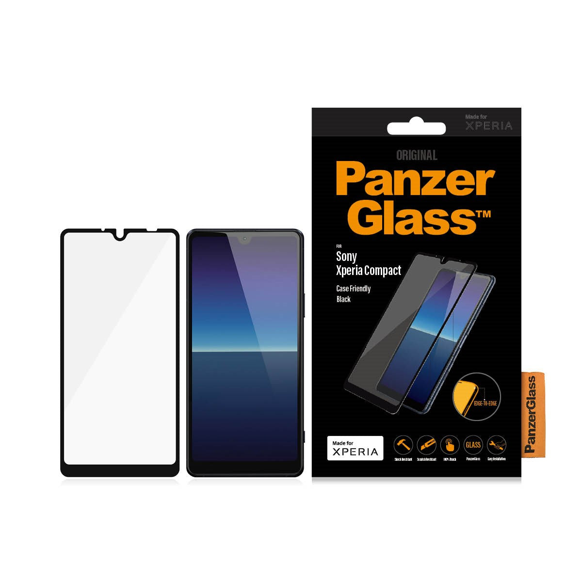 PanzerGlass® Displayschutz Sony Xperia Compact